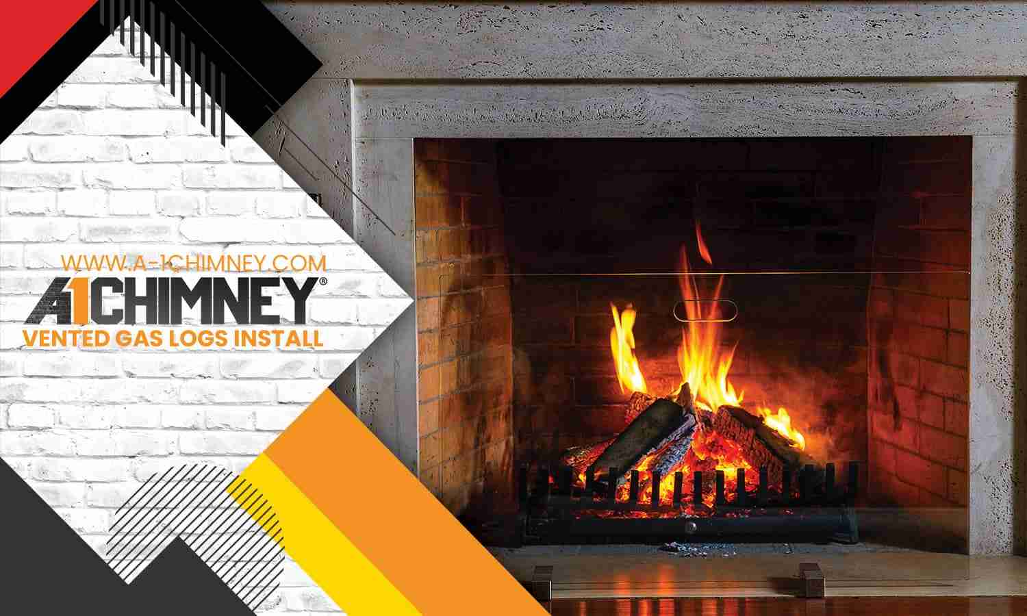 Vented Gas Logs Installation